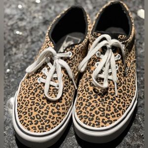Leopard print Vans ~ Size 8.5